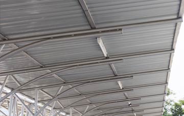 installing Denny End metal roofing